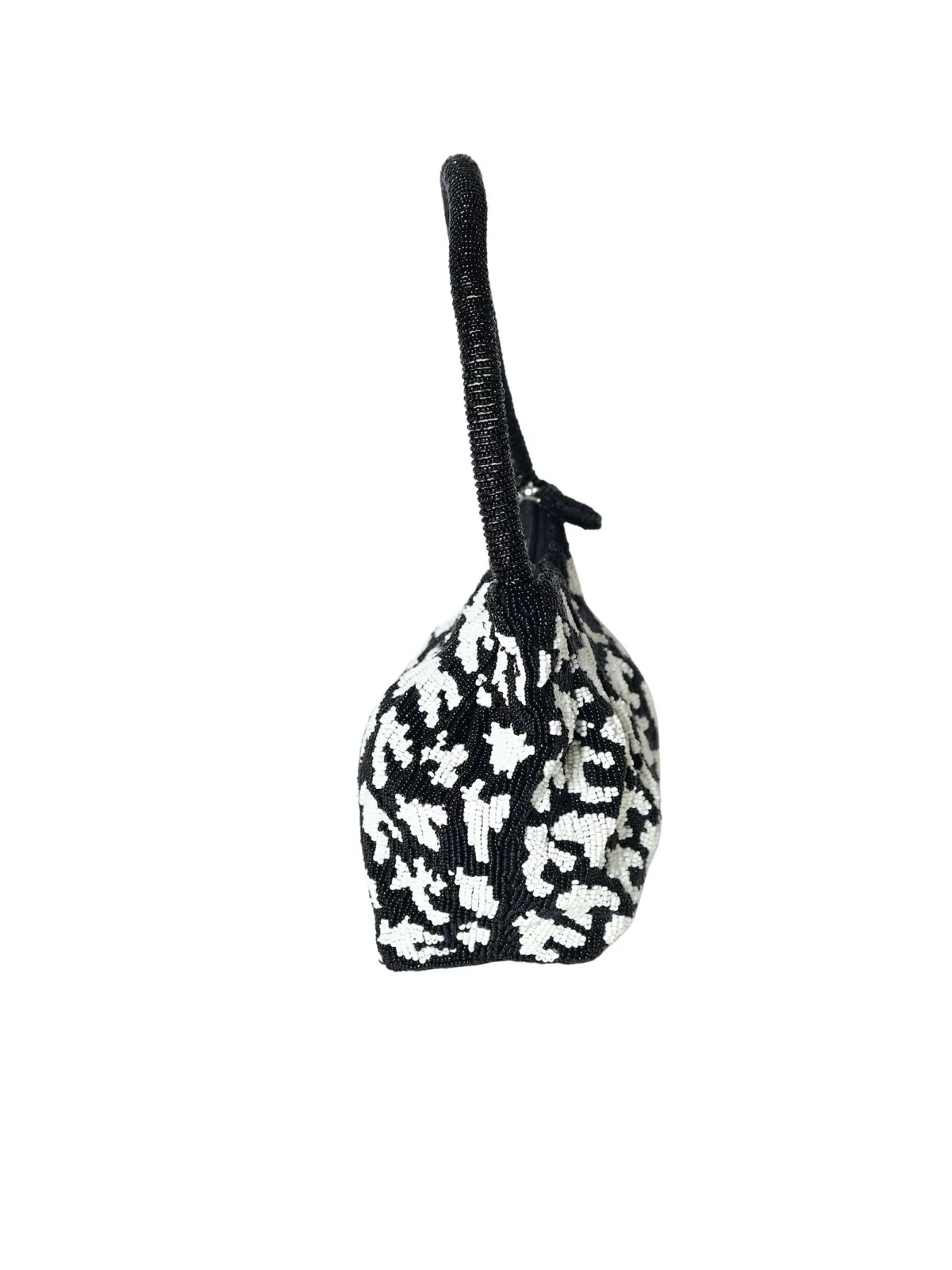 Odette Black Polyester Embellished Clutch For Women - Image 3