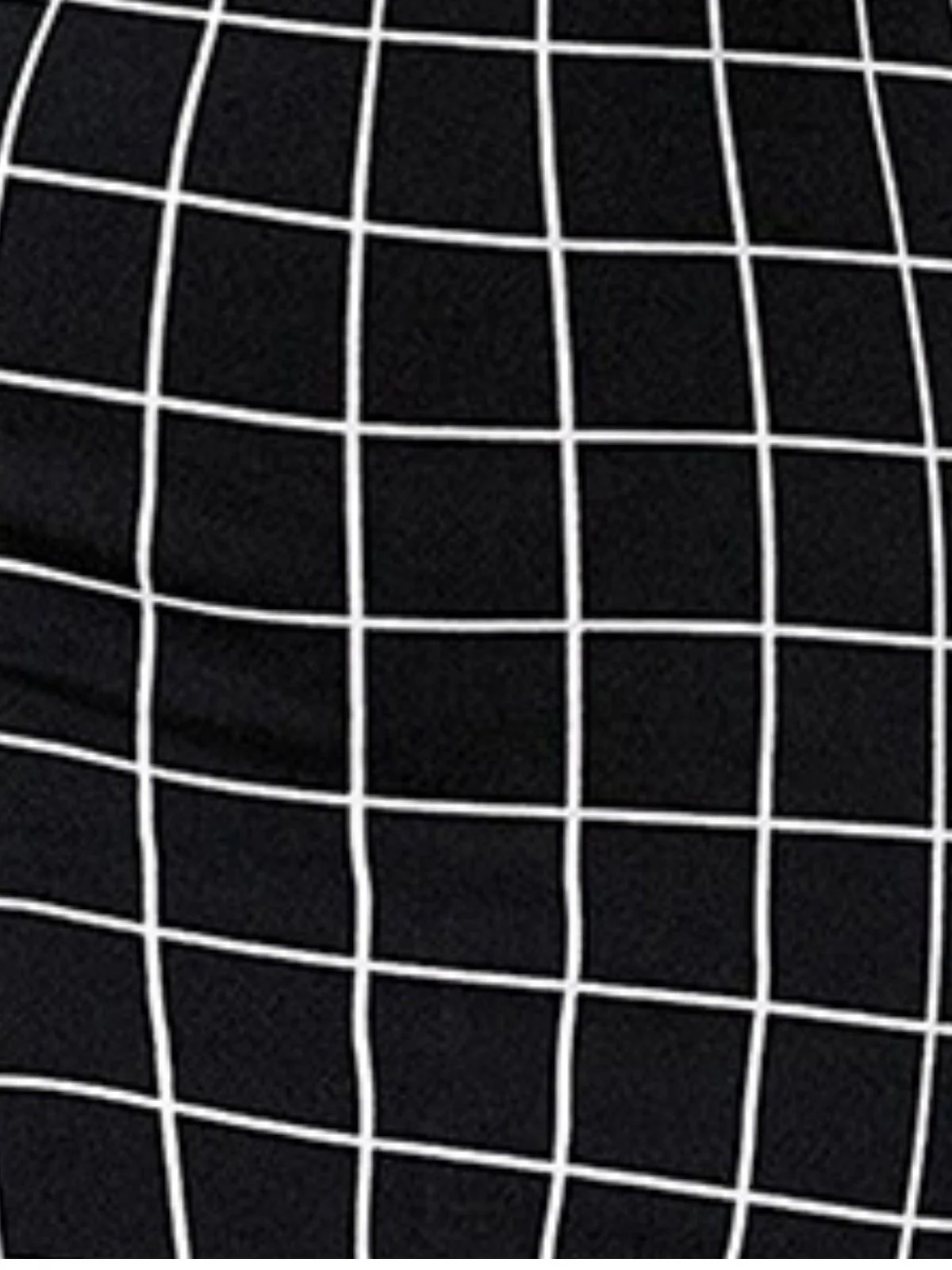 Odette Black Polyester Printed Dress For Women - Image 5