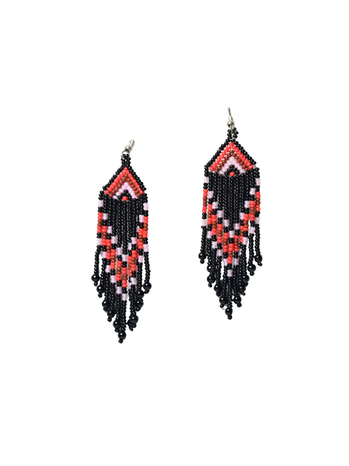 Odette Black Thread Beaded Jewellery Set For Women - Image 6