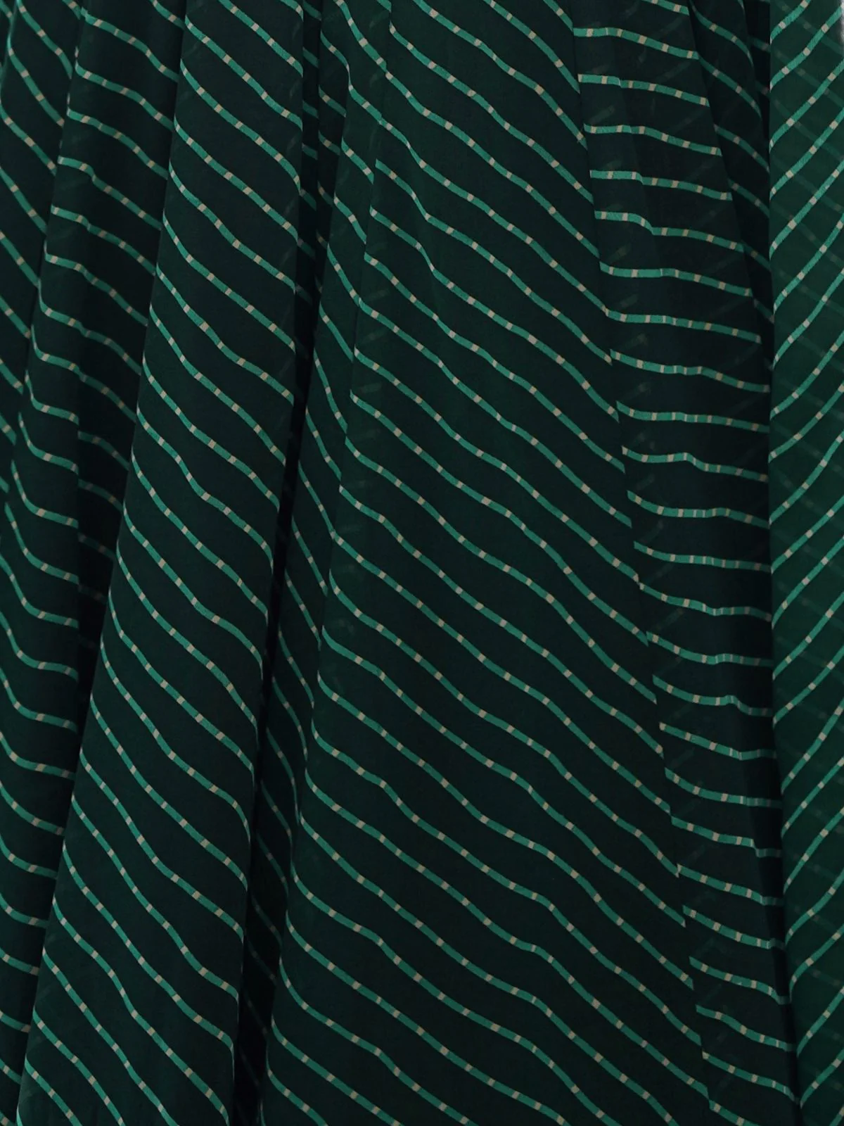Odette Green Georgette Printed Kurta Set For Women - Image 5