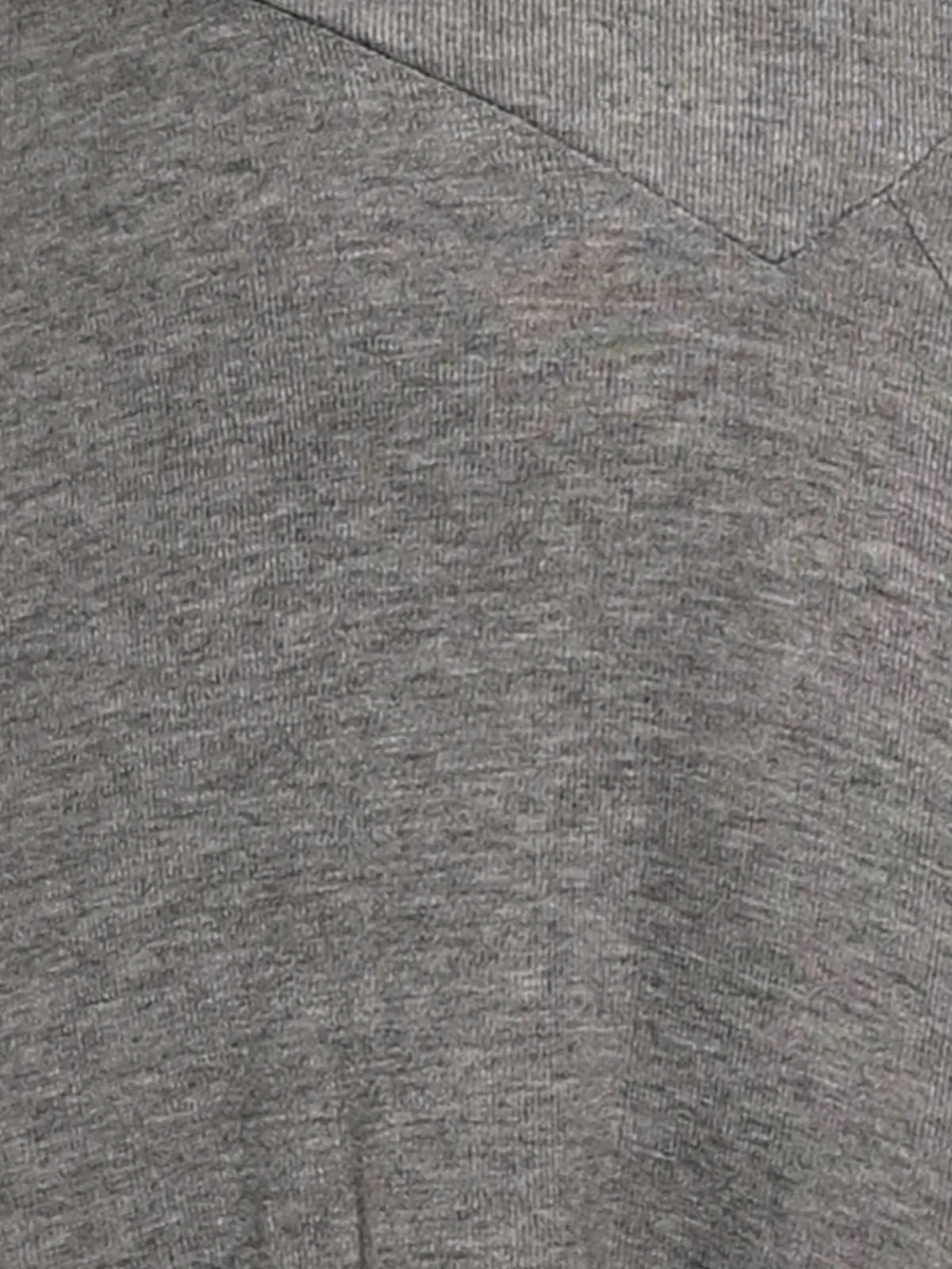 Odette Grey Jersey Solid High Low Dress For Women - Image 5