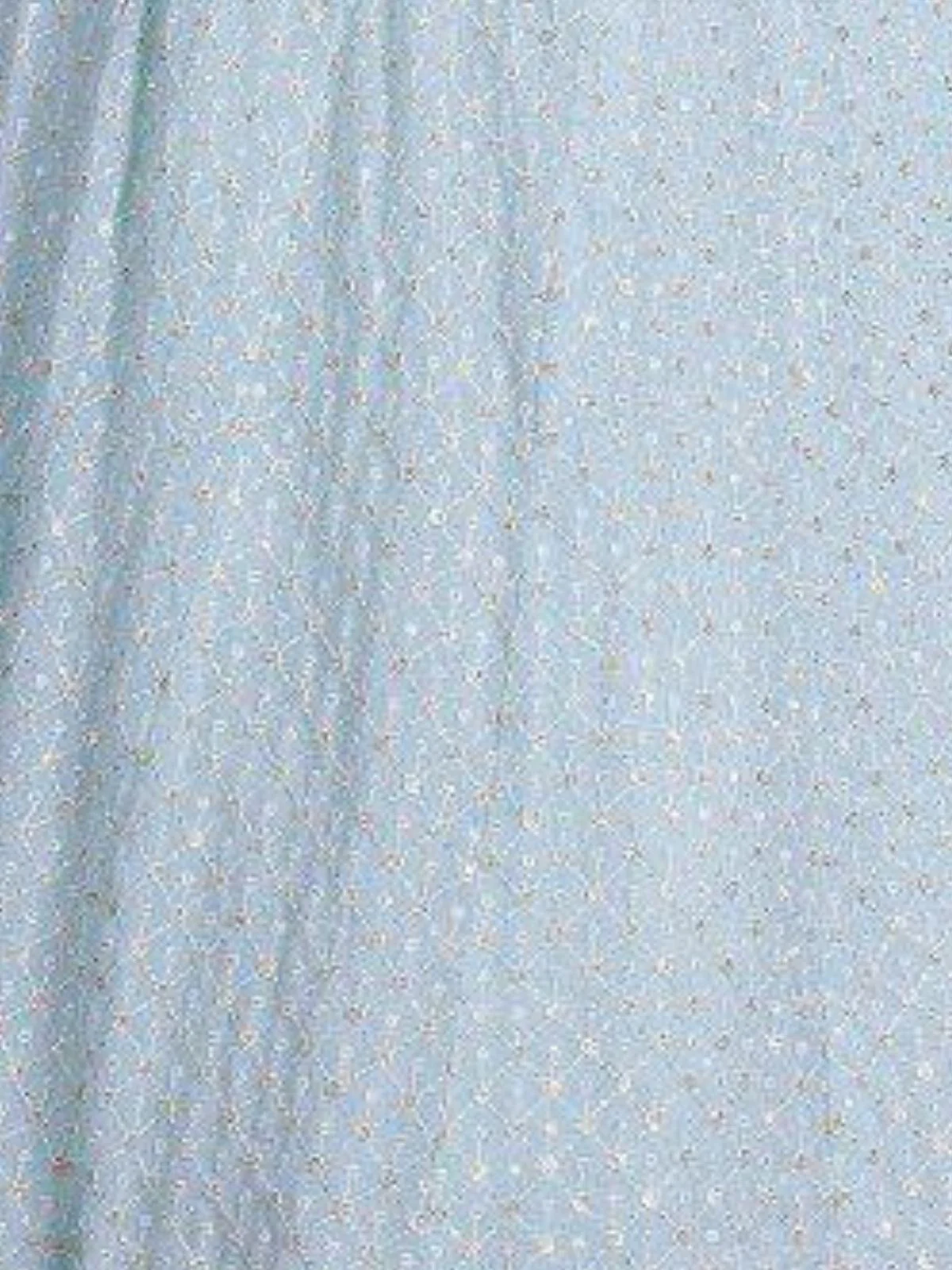 Odette Light Blue Georgette Embellished Semi Stitched Lehenga For Women - Image 5