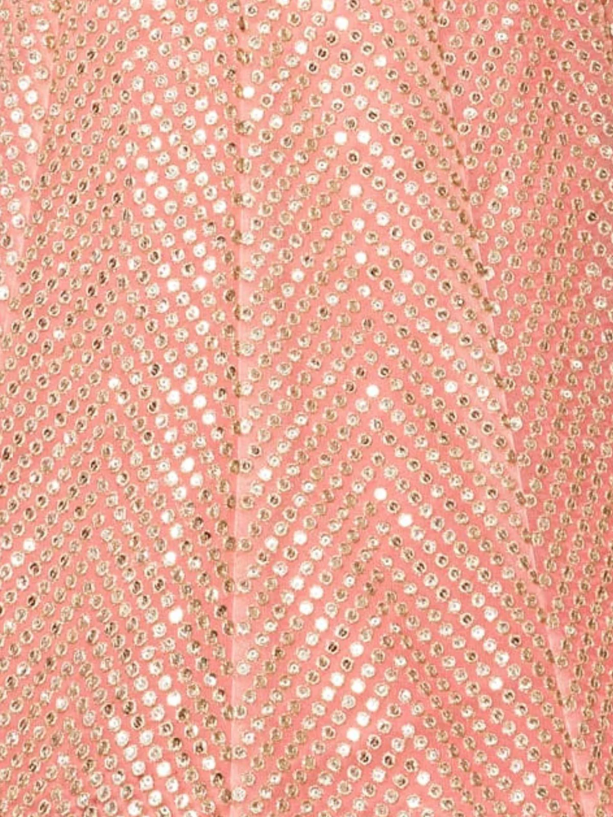 Odette Light Pink Soft Net  Embroidered Semi Stitched Lehenga With Unstitched Blouse For Women - Image 6