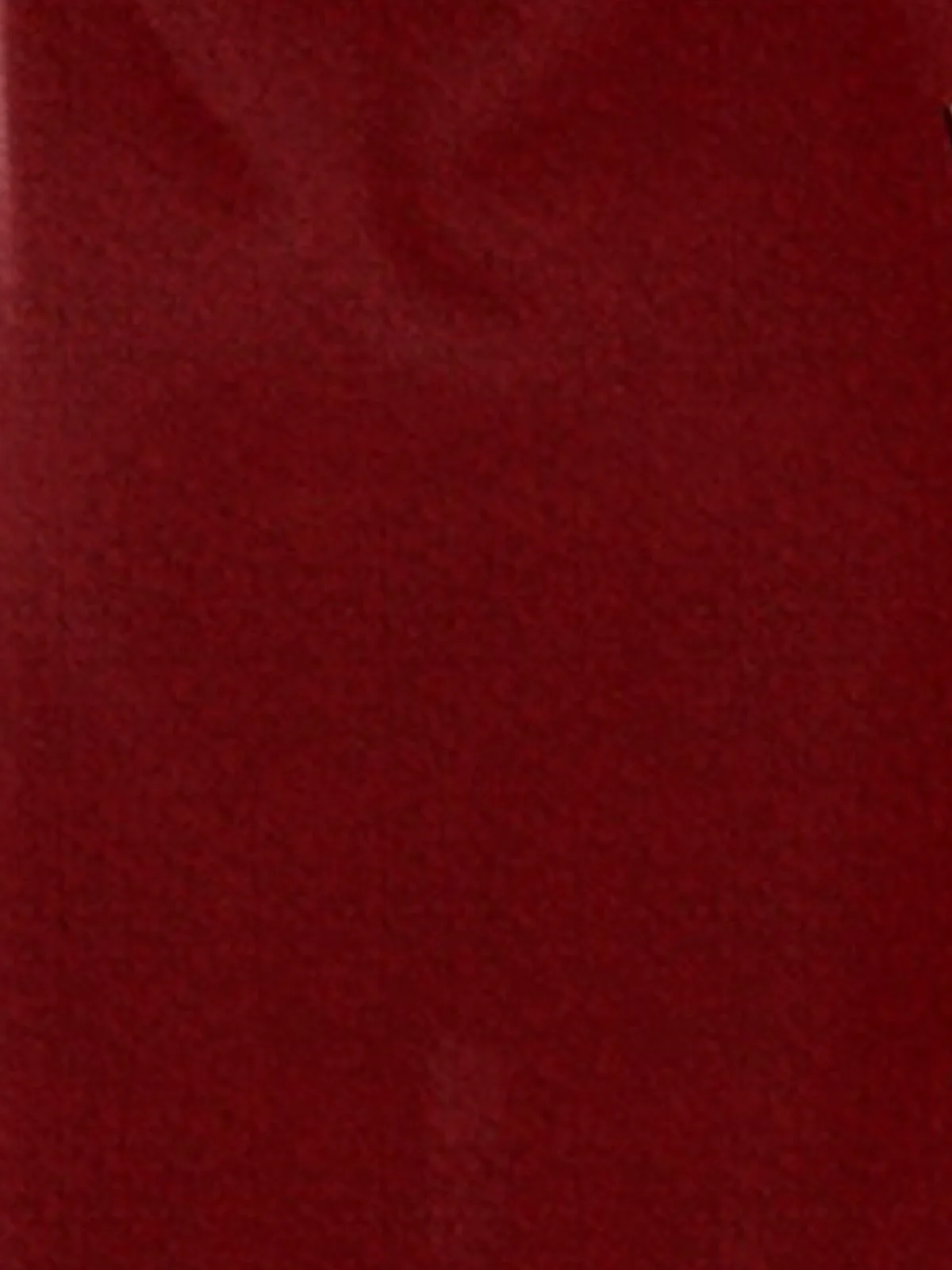 Odette Maroon Polyester Blend Solid Dress For Women - Image 4