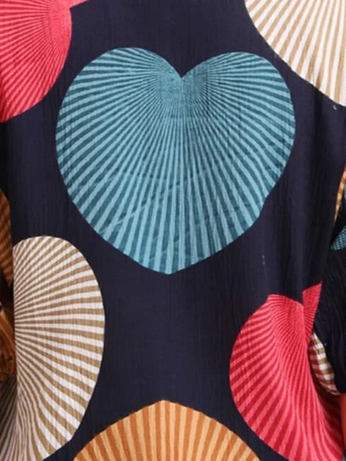 Odette Multicolor Delta Solid Shirt For Women - Image 4