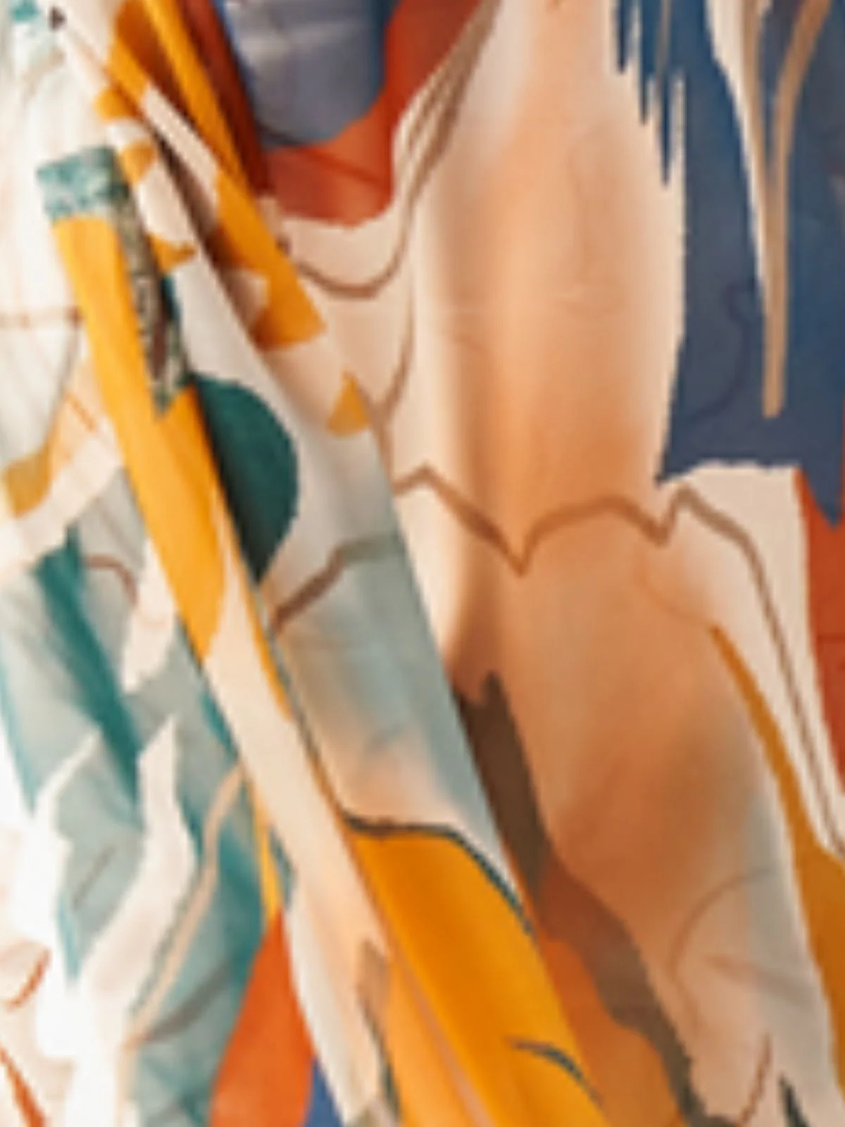 Odette Multicolor Georgette Printed Saree For Women - Image 3