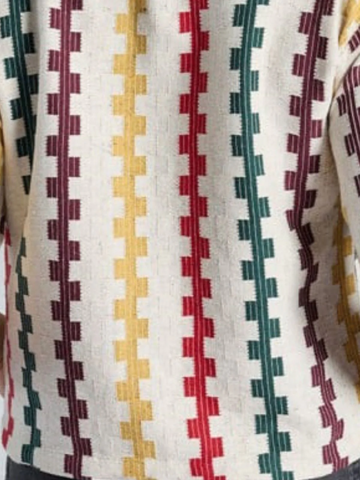 Odette Multicolor Poly Cotton Printed Shirt For Women - Image 3