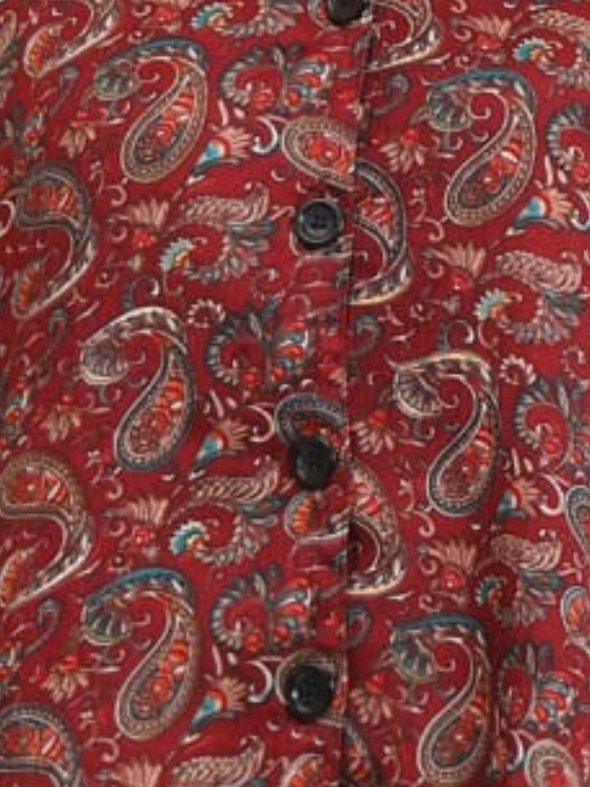 Odette Multicolour Delta Printed Shirt For Women - Image 4