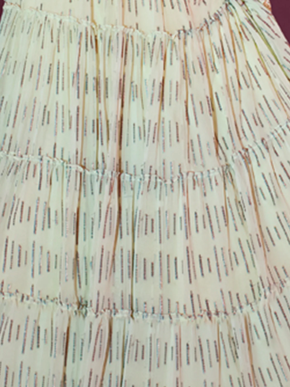 Odette Off White Art silk Embellished Semi Stitched Lehenga With Unstitched Blouse For Women - Image 5