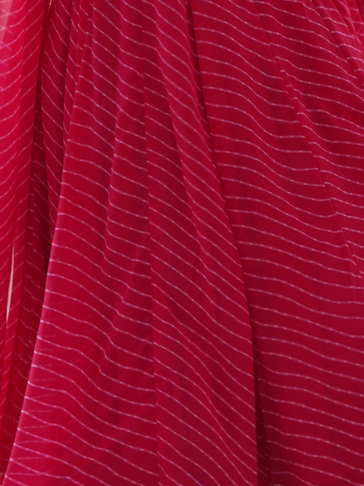 Odette Pink Georgette Printed Kurta Set For Women - Image 5