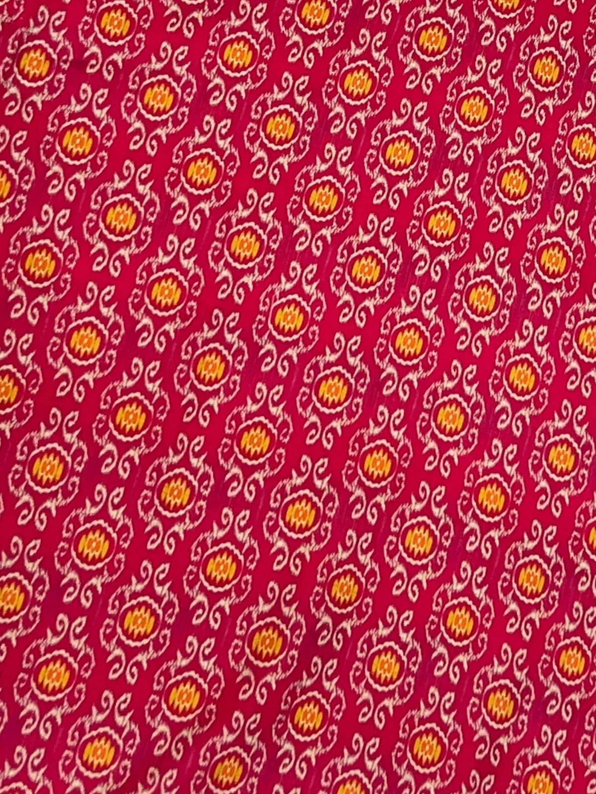 Odette Pink Silk Blend Printed Solid Kurti For Women - Image 5