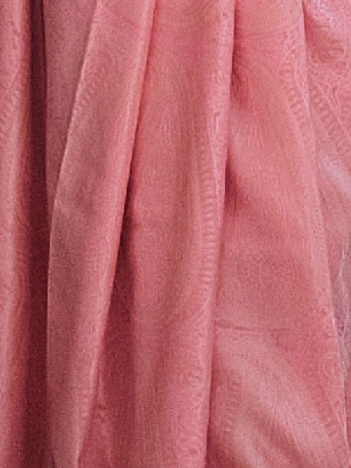 Odette Pink Silk Blend Woven Saree With Unstitched Blouse For Women - Image 3