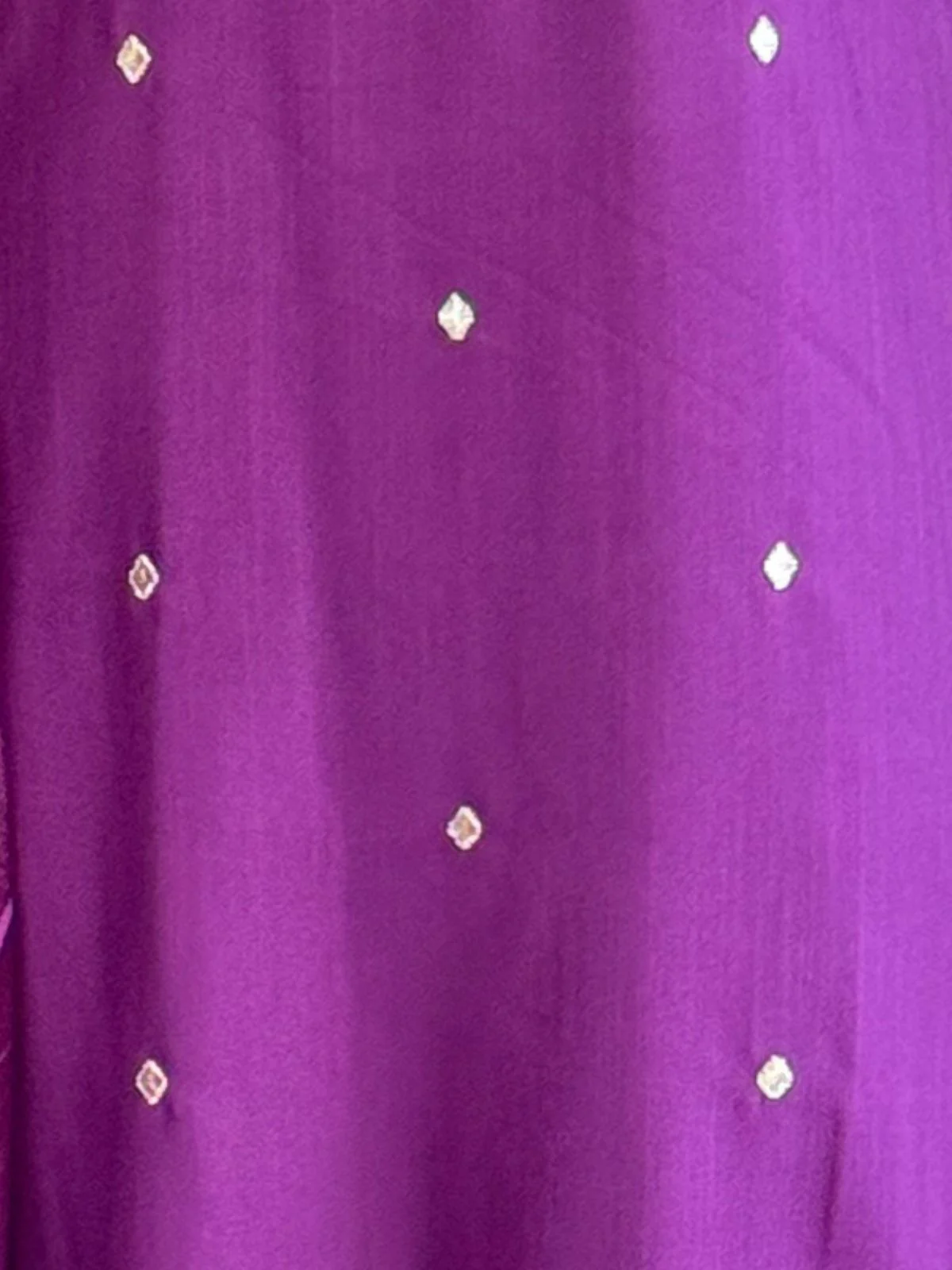 Odette Purple Embroidered Rayon Stitched Kurta Salwar Set For Women - Image 5