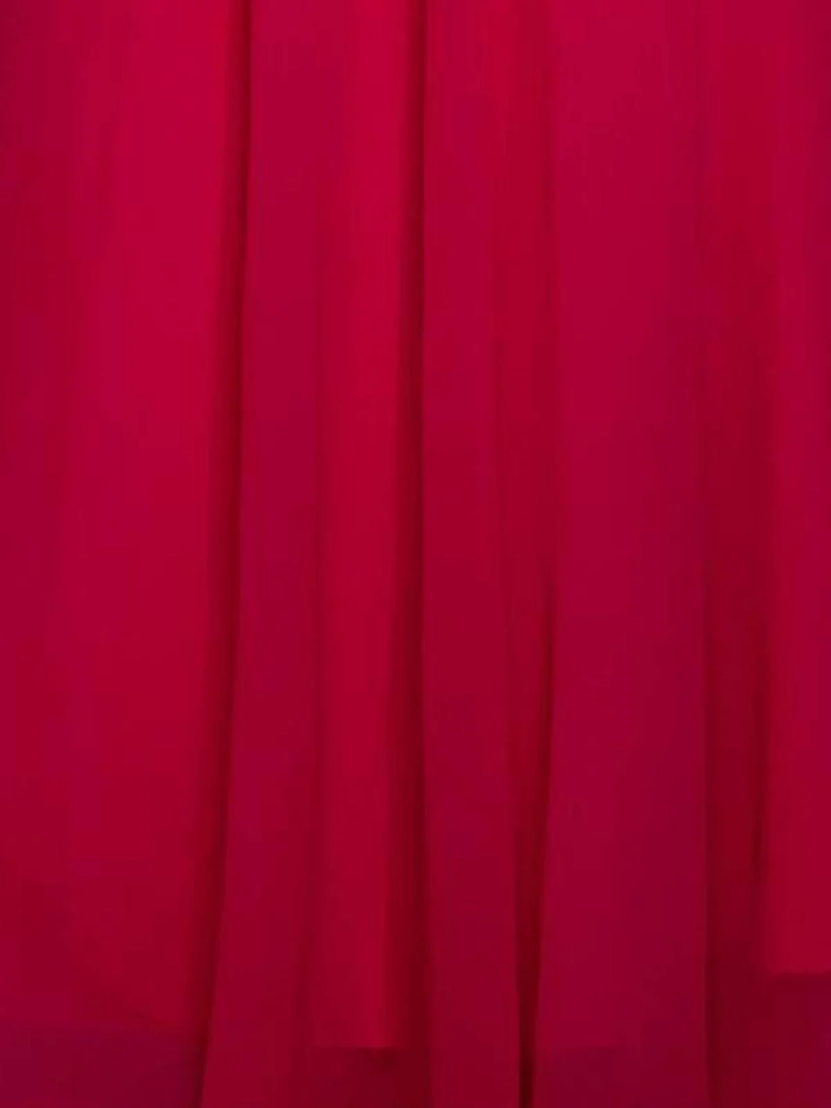 Odette Red Georgette Beads Stitched Gown For women - Image 6