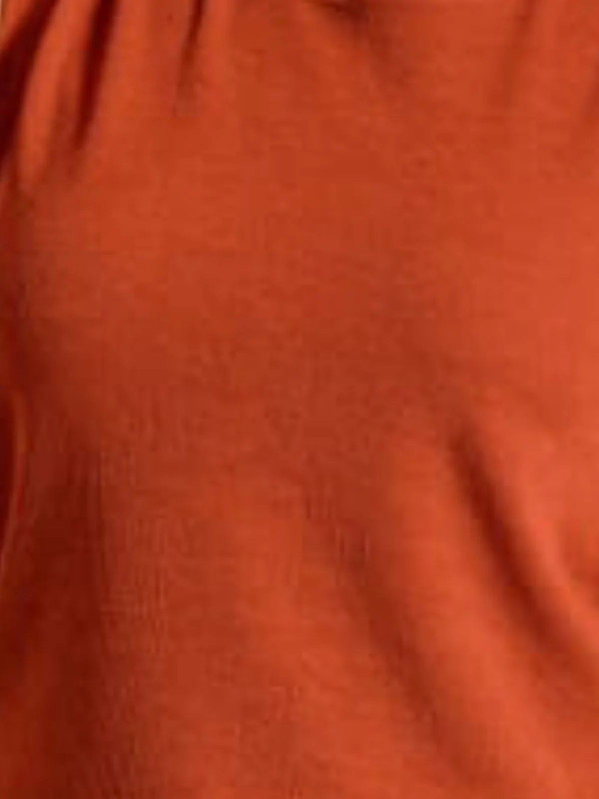 Odette Rust Knited Solid Top For Women - Image 4