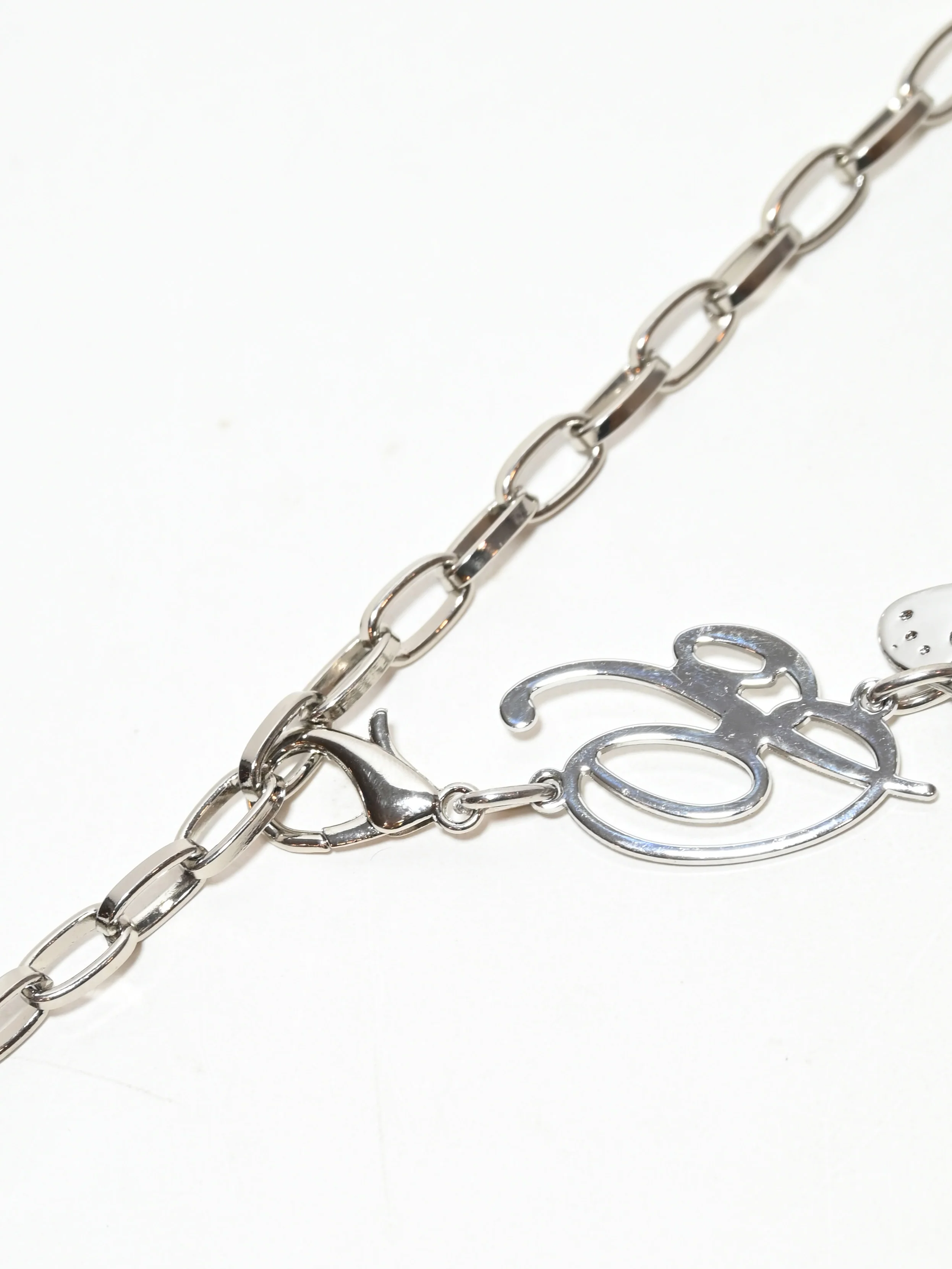 Odette Silver Alloy Metallic Design Belt For Women - Image 5