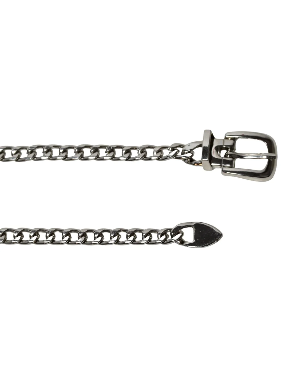 Odette Silver Alloy Stone Belt Bag For Women - Image 5