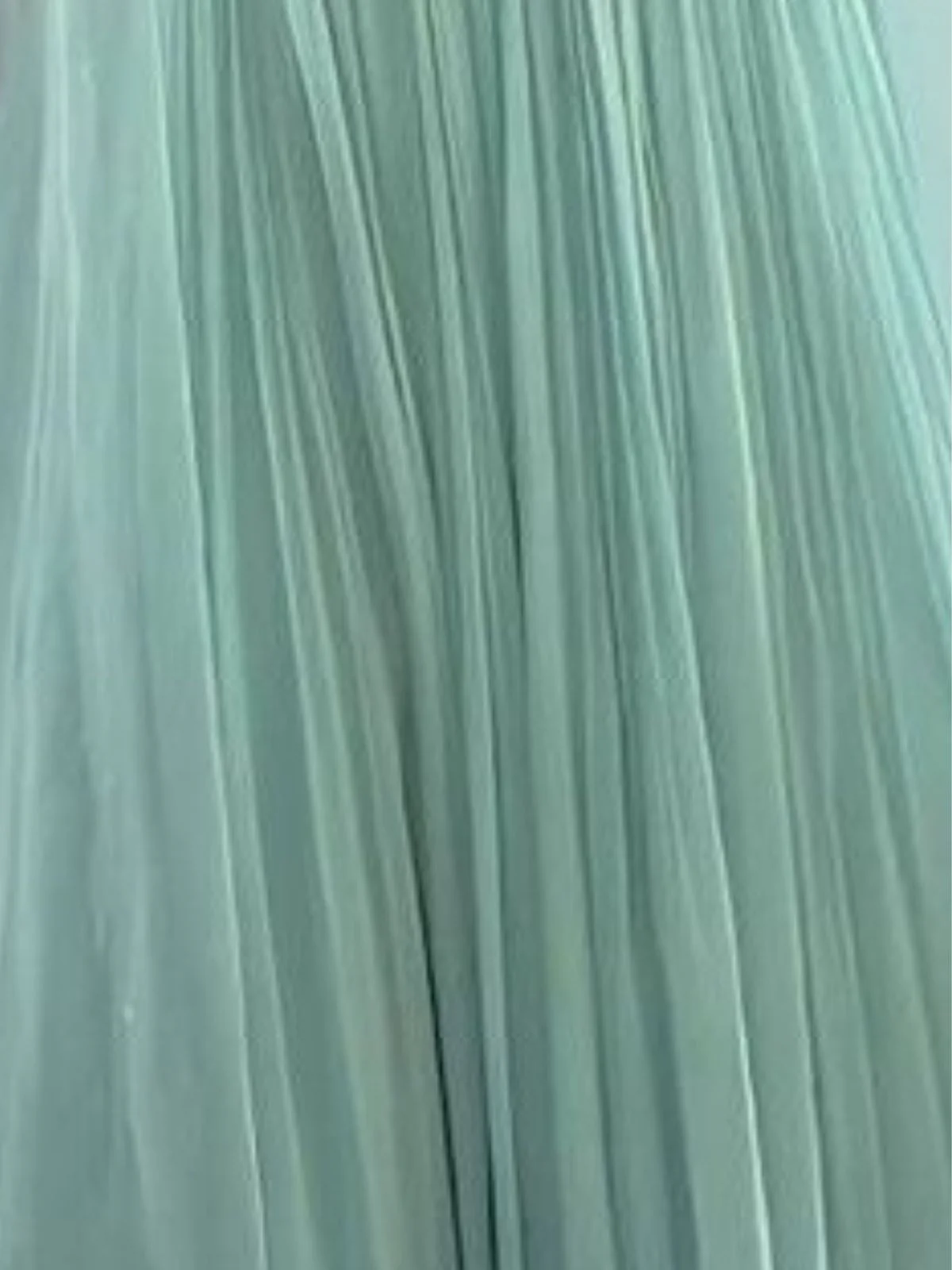 Odette Sky Blue Georgette Solid Semi-Stitched Lehenga For Women - Image 4