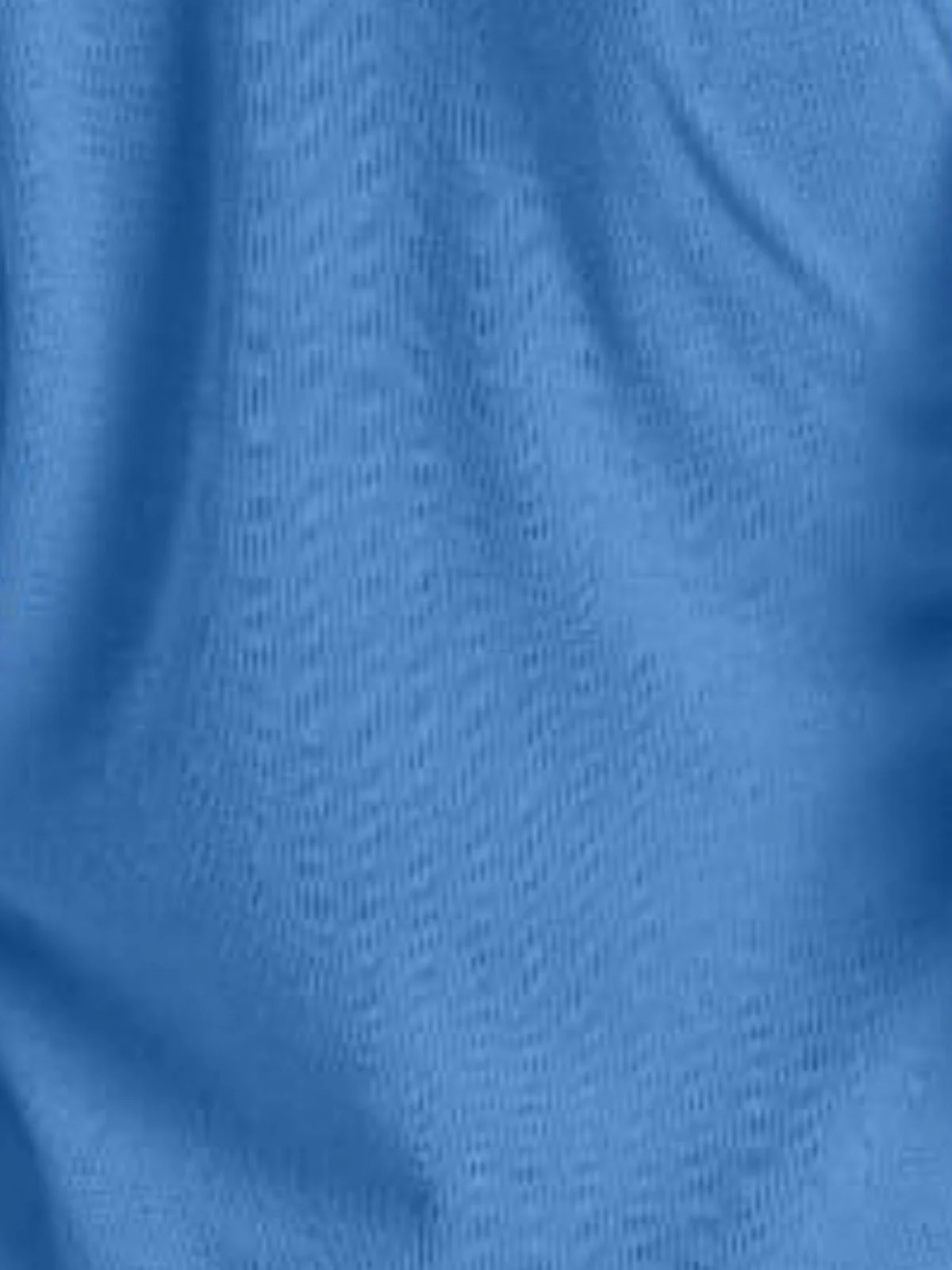 Odette Sky Blue Knited Solid Top For Women - Image 4