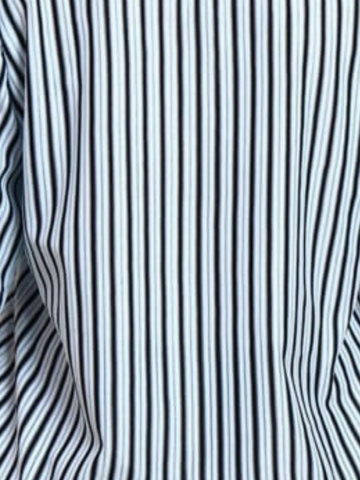 Odette Sky blue Poly Cotton Printed Shirt For Women - Image 4