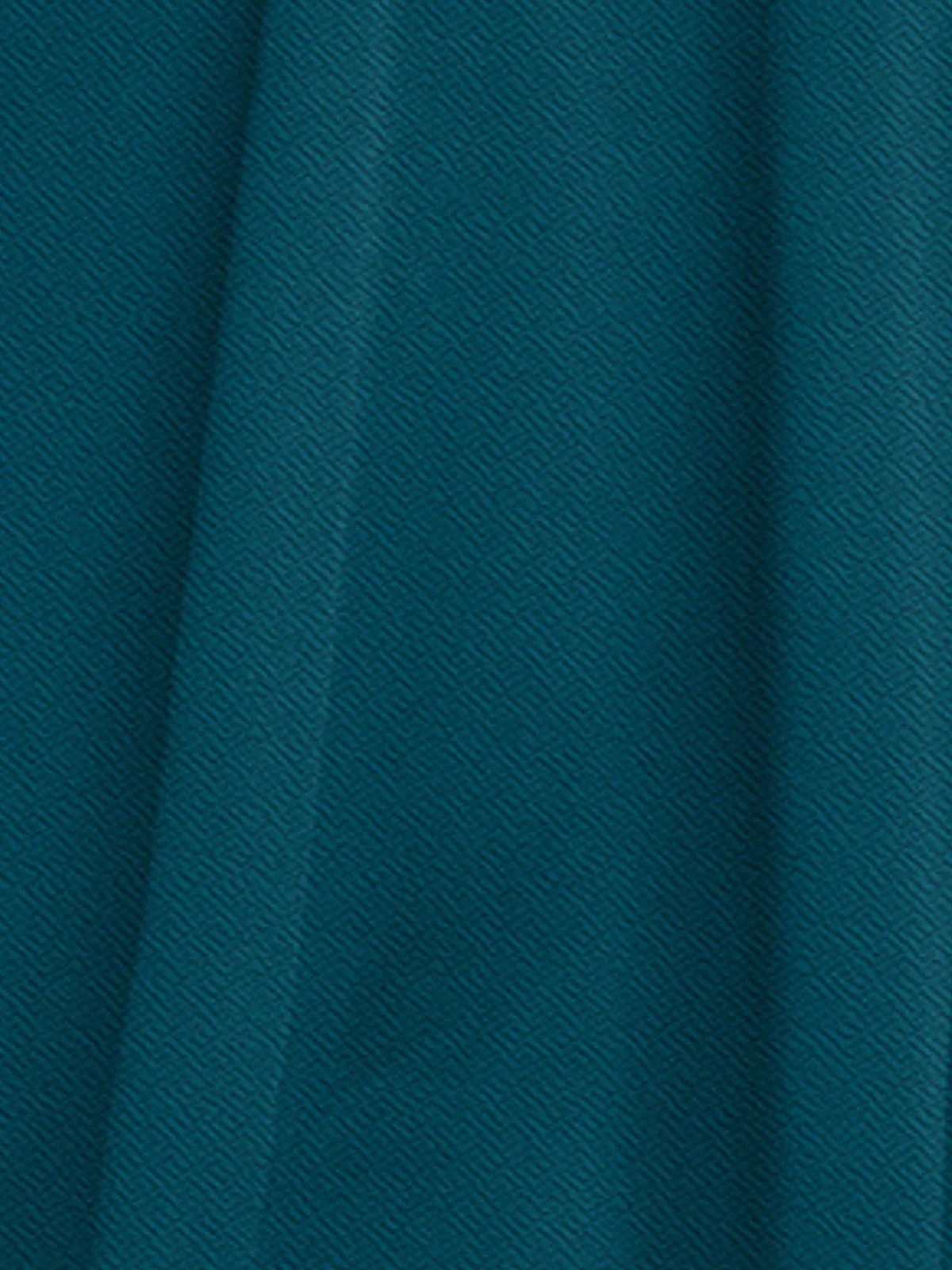 Odette Teal Polyester Solid Dress For Women - Image 5