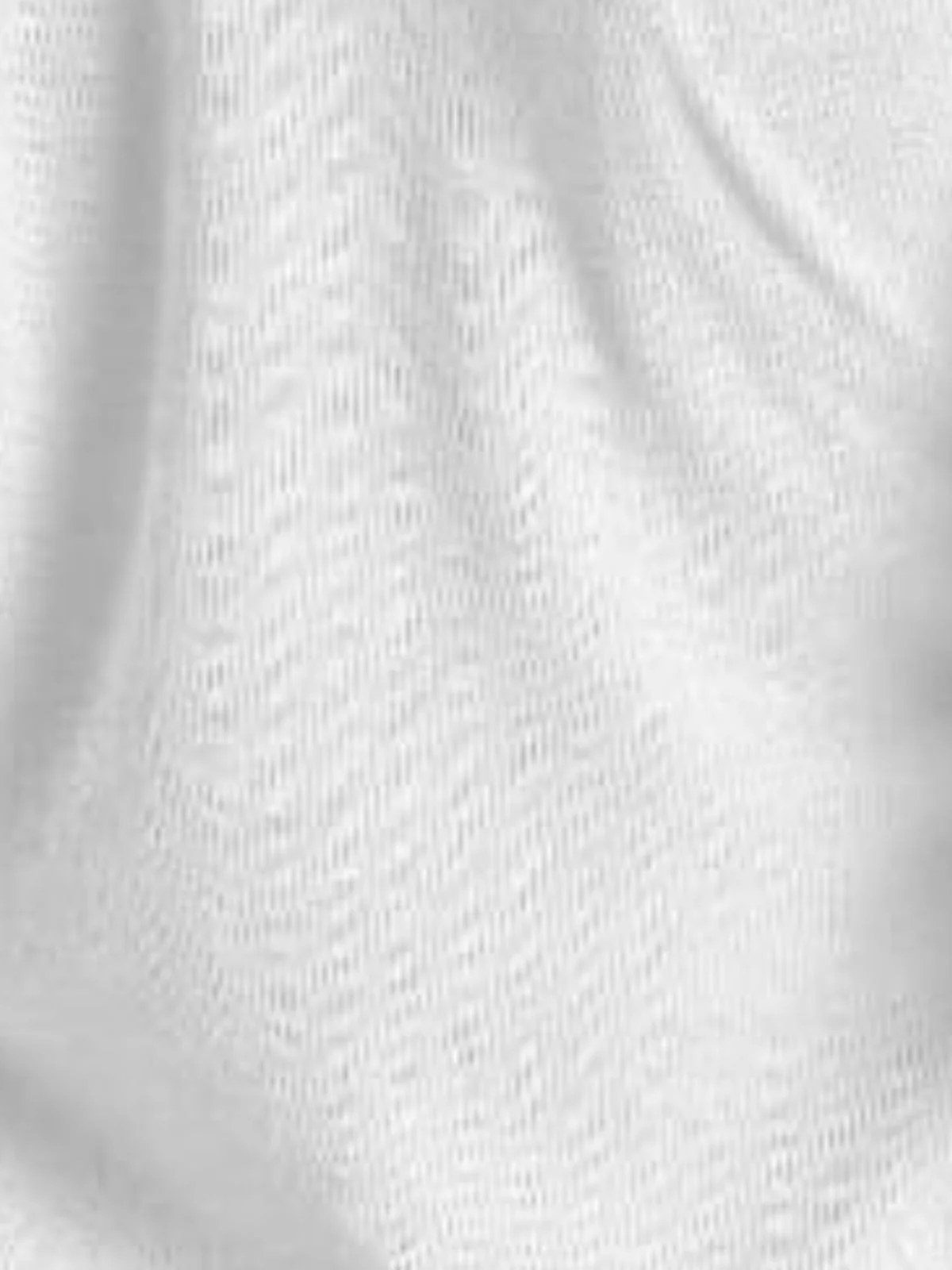 Odette White Knited Solid Top For Women - Image 4