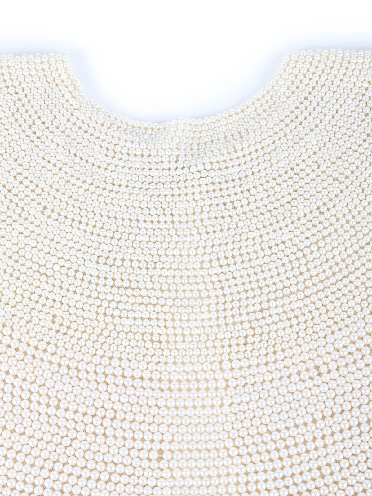 Odette White Embellished Cape For Women - Image 6