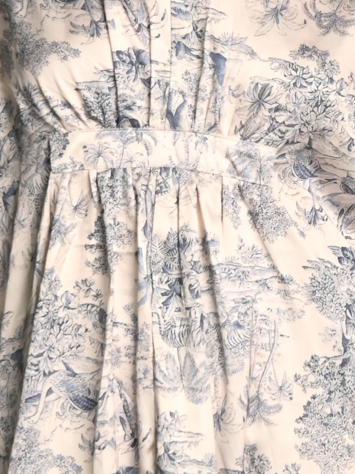 Odette White Satin Printed Co- Ord Set For Women - Image 5
