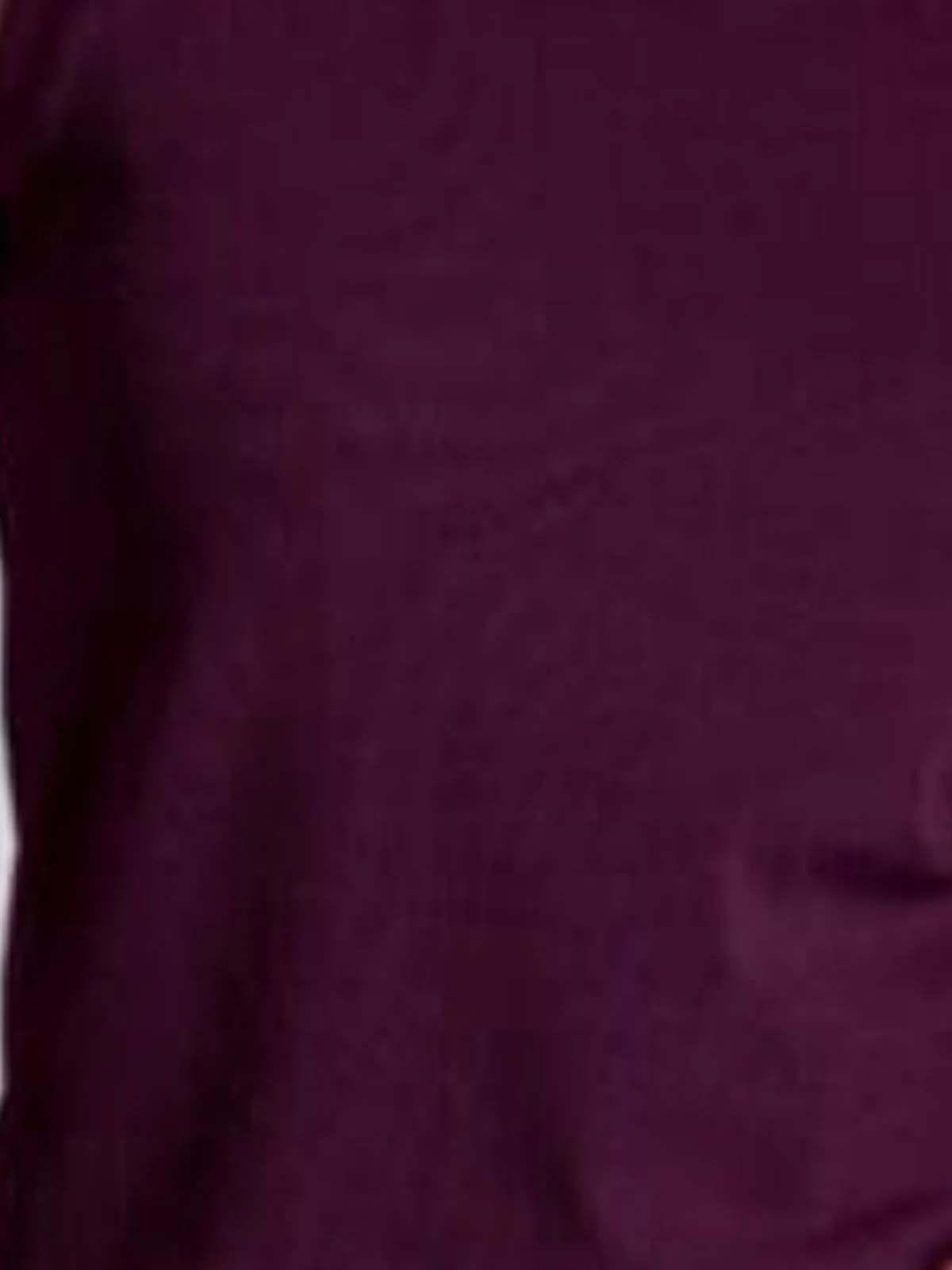 Odette Wine Knited Solid Top For Women - Image 4