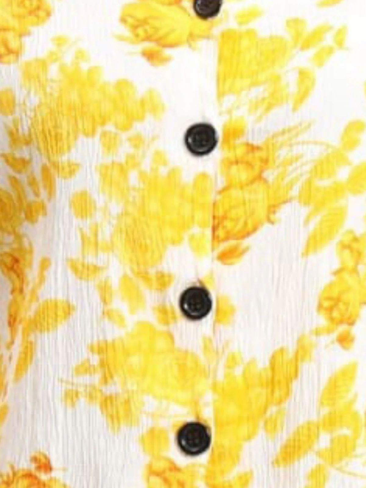 Odette Yellow Delta Printed Shirt For Women - Image 5