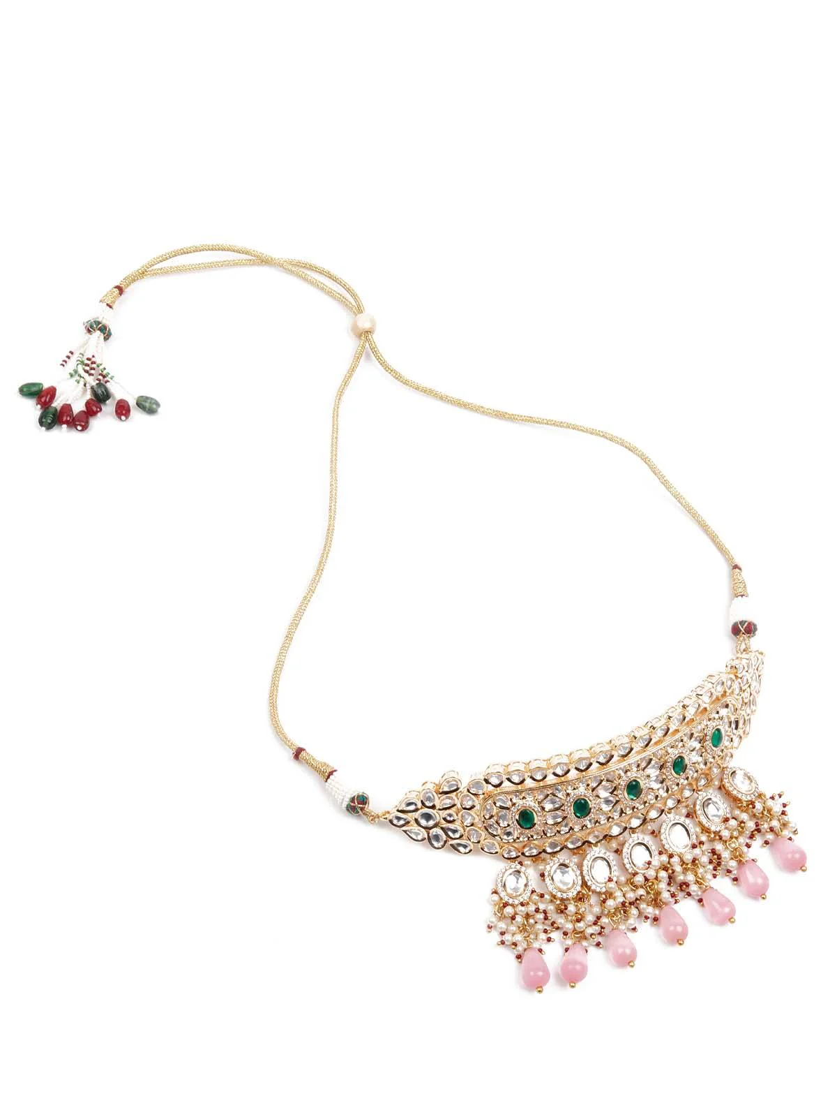 Odette Women Opulant Rani Choker Set - Image 4