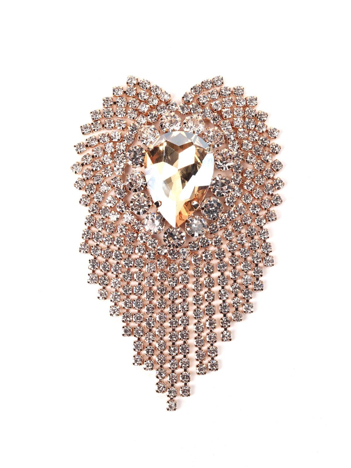 Odette Women Gold Metal Earrings - Image 4