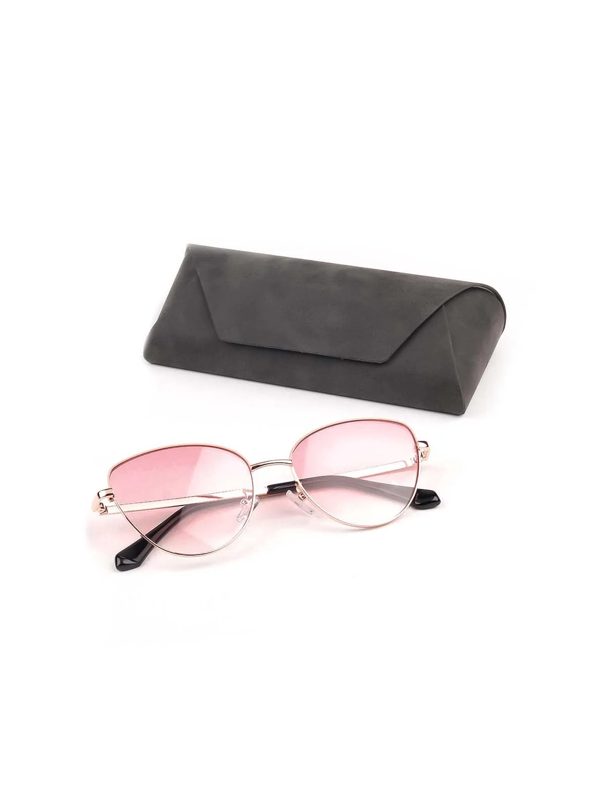 Odette Women Gorgeous Pink Shaded Sunglasses - Image 6