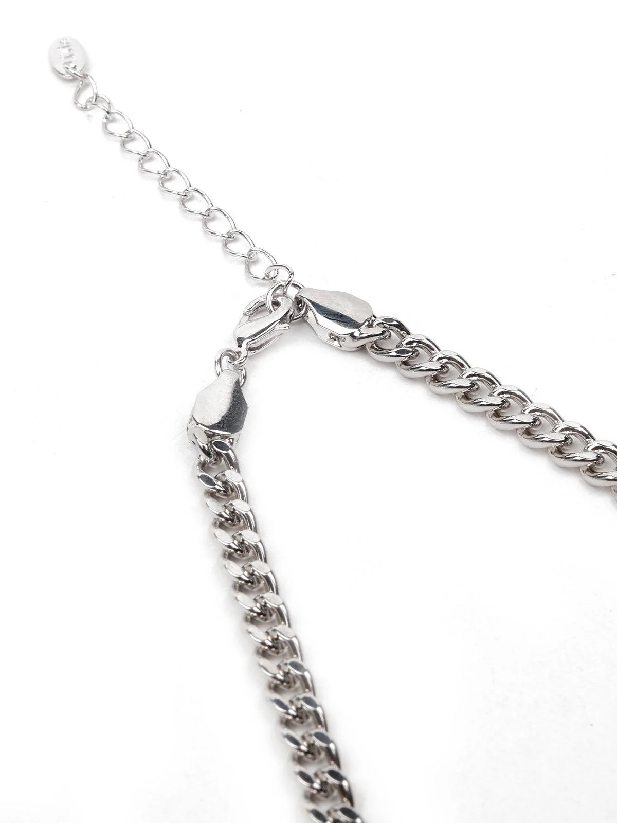 Odette Women Silver-Studded Metal Necklace - Image 6