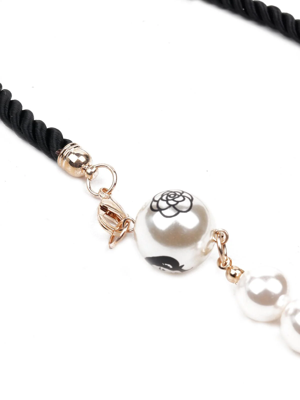 Odette Women White Metal Necklace - Image 6