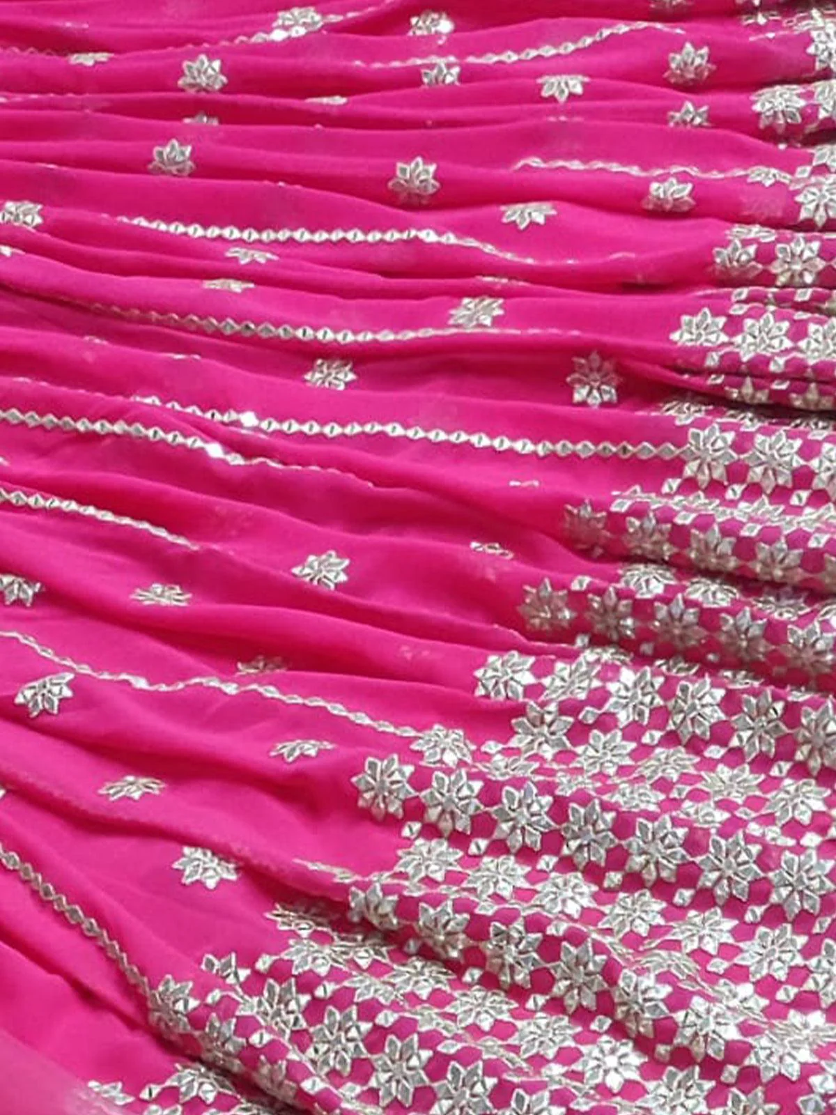 Odette Women Pink Stunning Semi Stitched Lehenga With Unstitched Blouse - Image 5