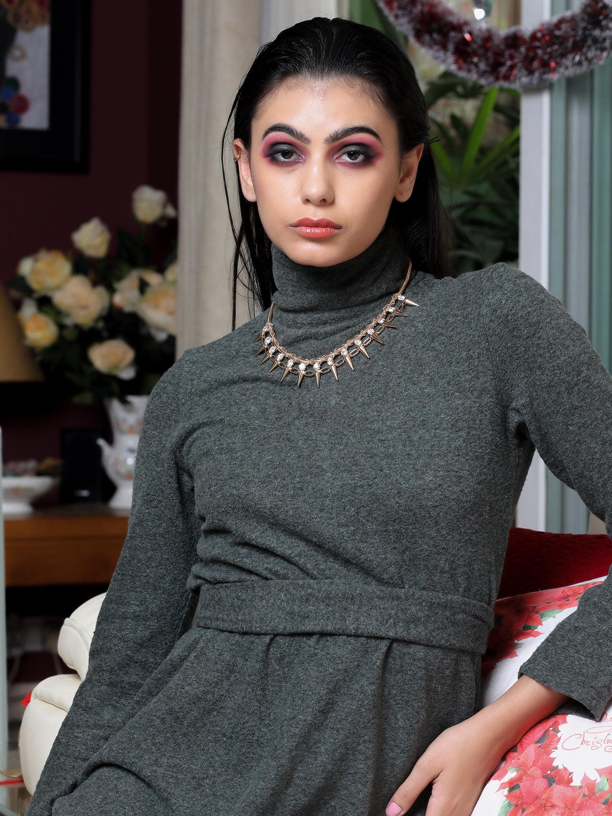 Odette Women Gold Metal Necklace - Image 2