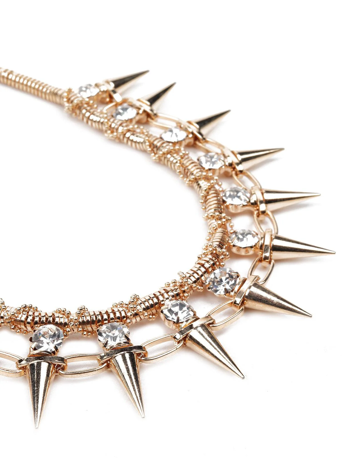 Odette Women Gold Metal Necklace - Image 5