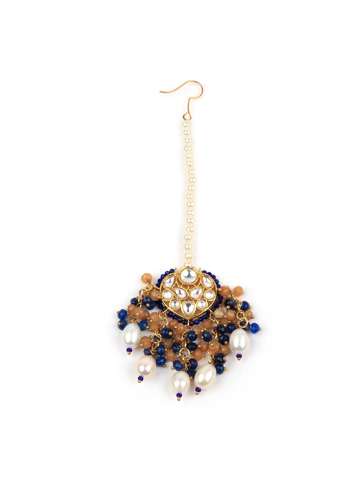 Odette Women Princess Choker Set With Multicolored Beads - Image 5