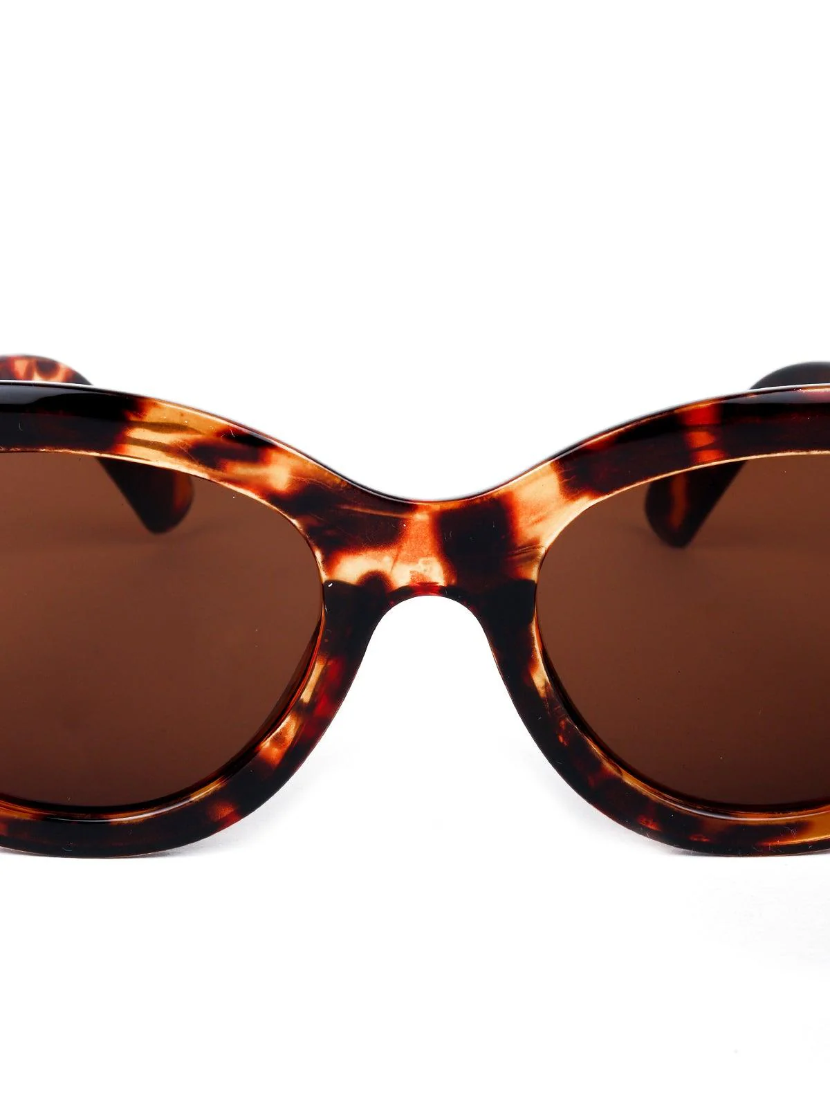 Odette Women Brown Metal Sunglasses - Image 6