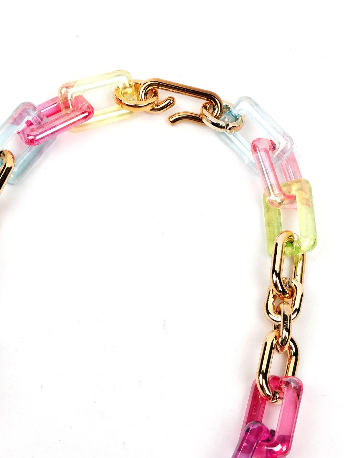 Odette Women Multicolor Metal Necklace Set - Image 6