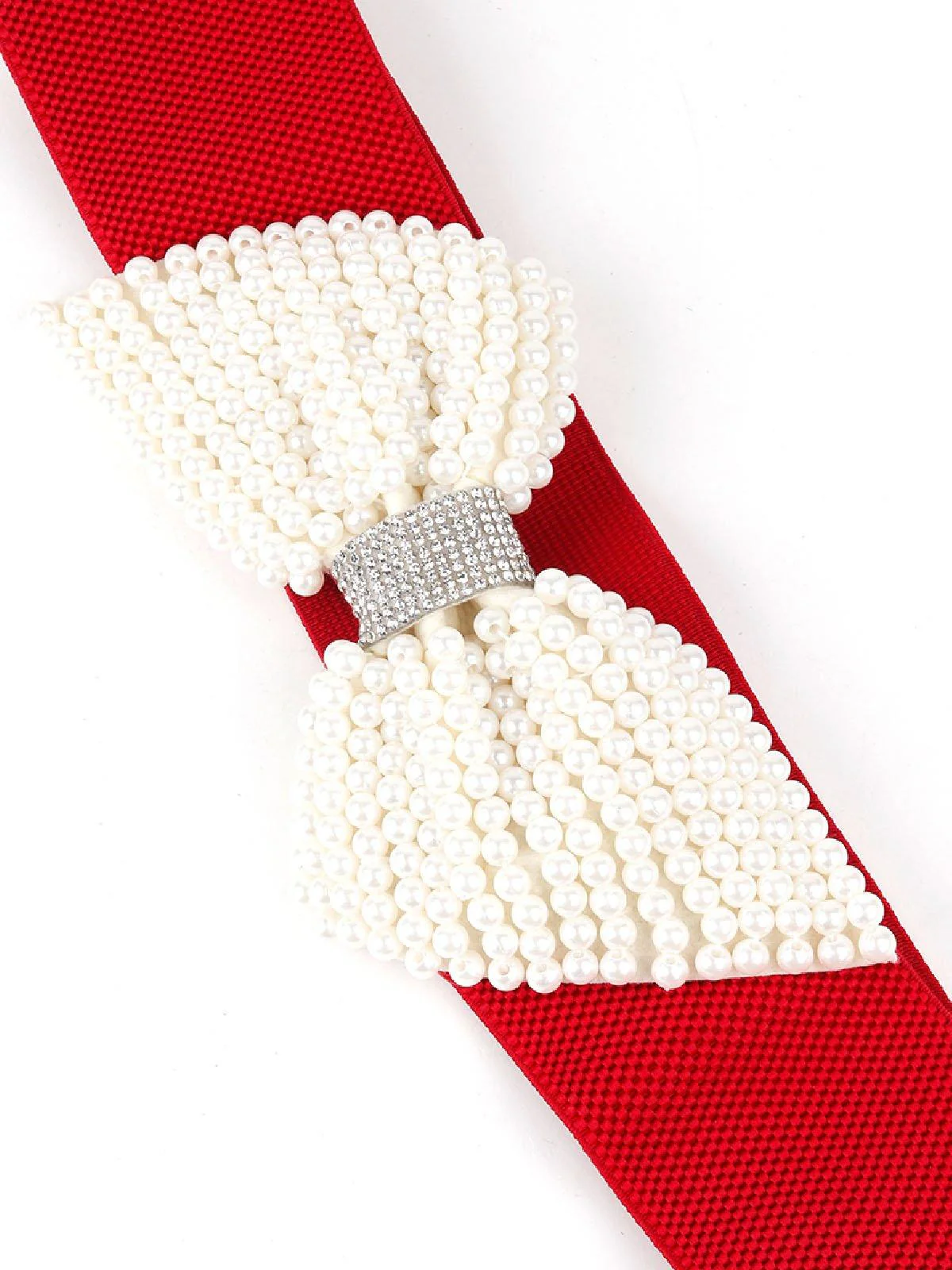 Odette Women Red Synthetic Belt - Image 5