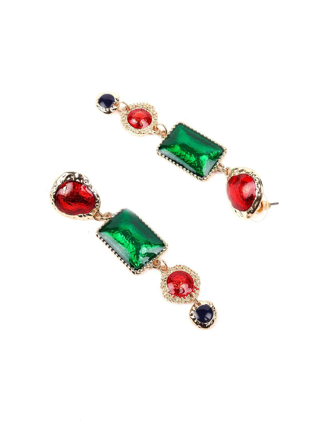 Odette Women Gold Metal Earrings - Image 3