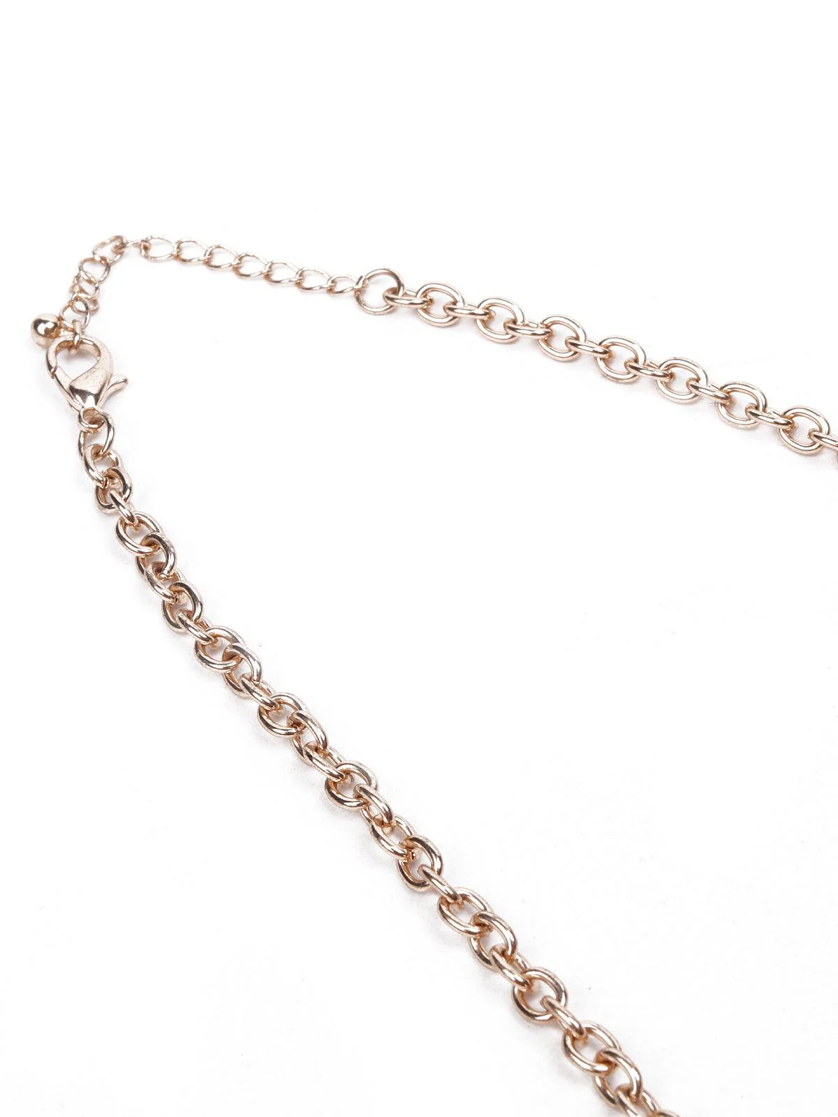 Odette Women Red Metal Necklace - Image 4