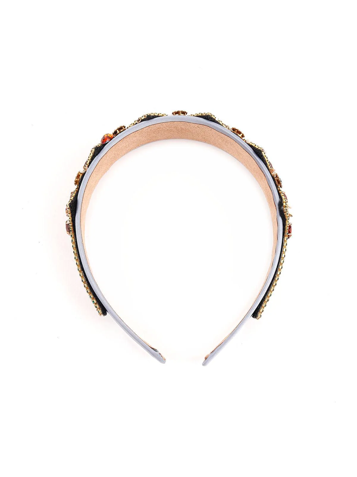 Odette Women Red Stone Headband - Image 3