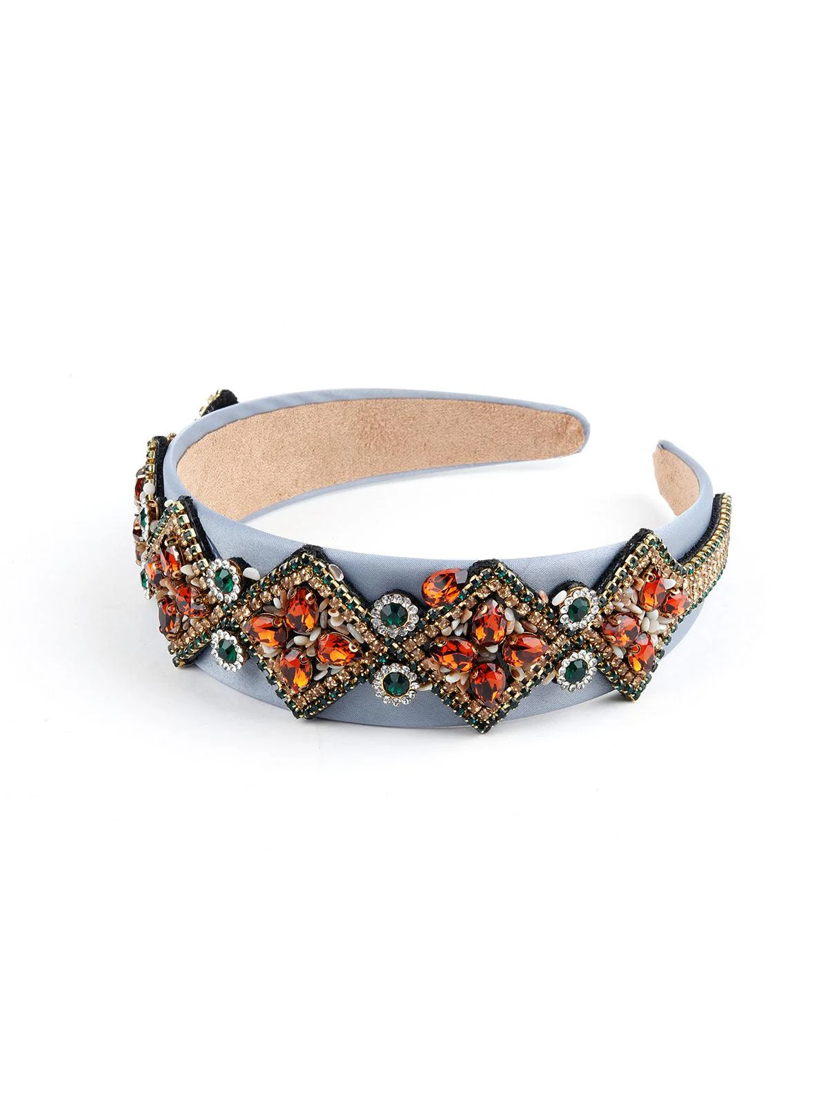 Odette Women Red Stone Headband - Image 4