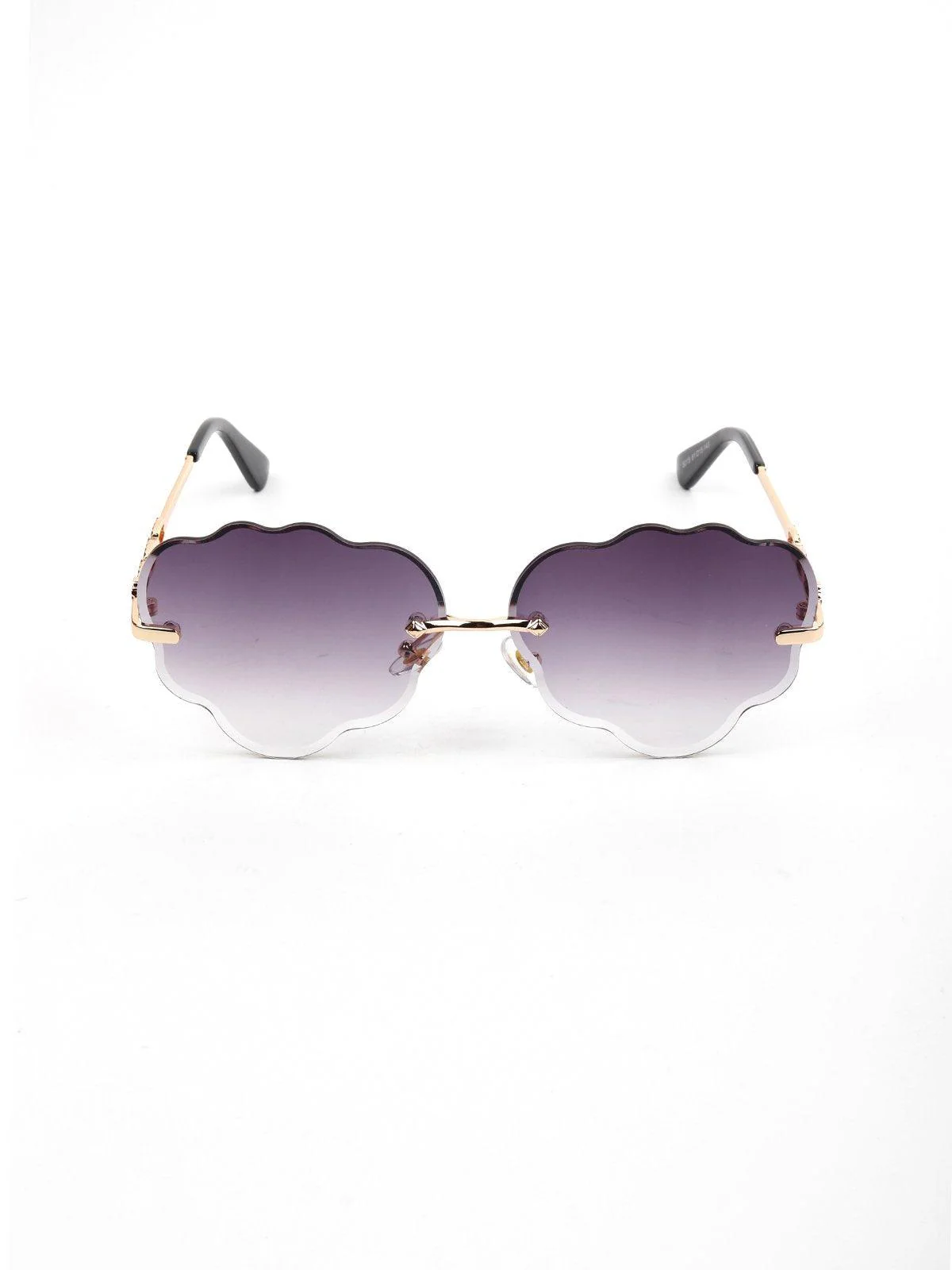 Odette Women Purple High-Index Acrylic Sunglasses - Image 3