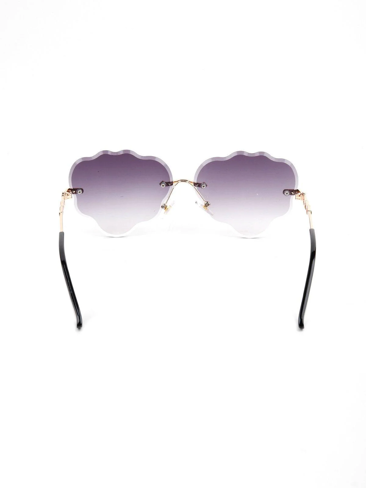 Odette Women Purple High-Index Acrylic Sunglasses - Image 6