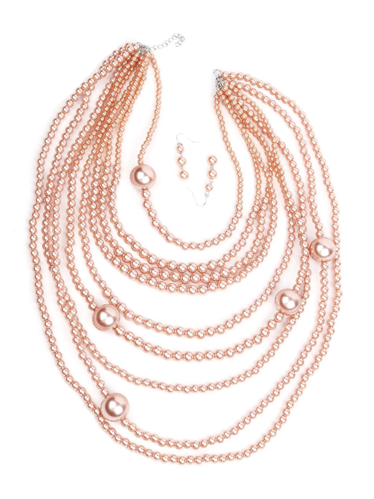 Odette Women Gold Metal Mala - Image 3