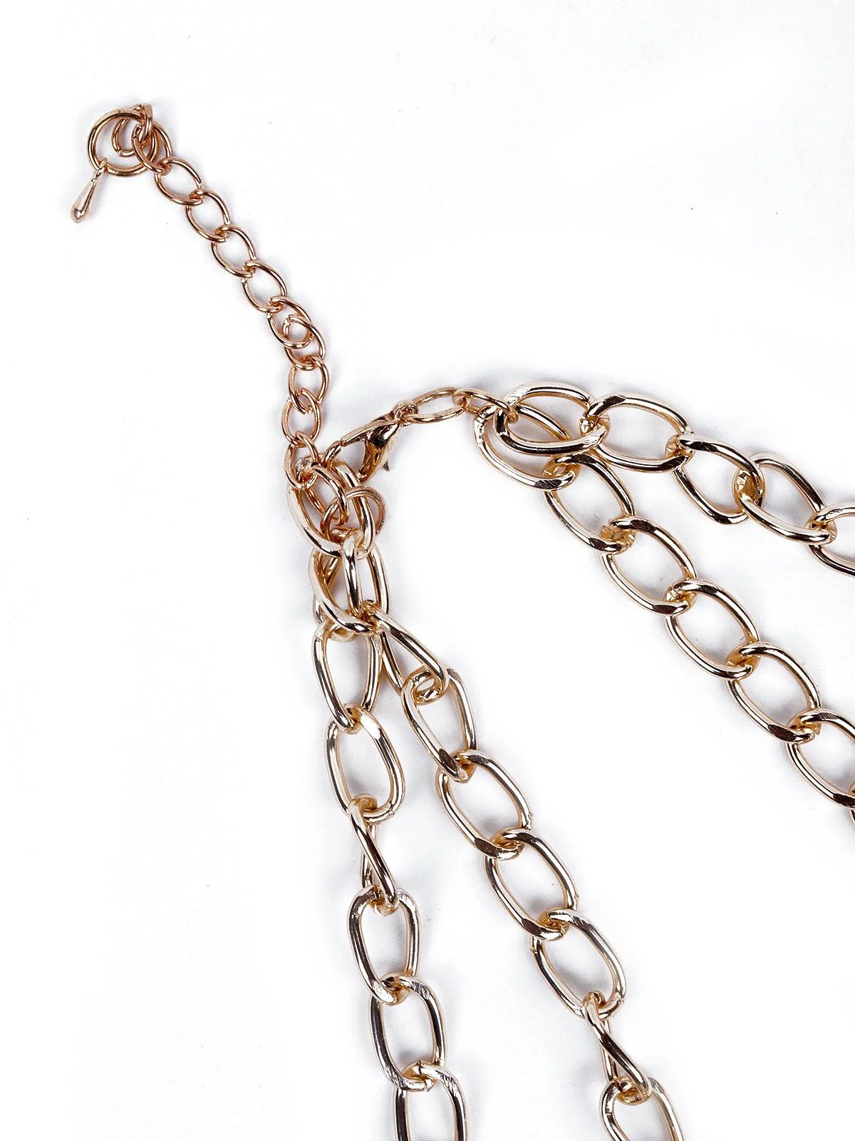 Odette Women Gold,Black And White Metal Necklace. - Image 6